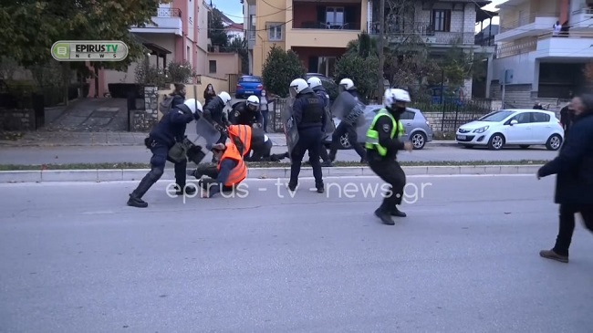 τραυματισμοί στα Ιωάννινα