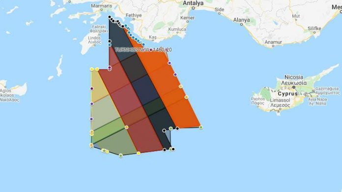 Oruc-Reis φθάνει Καστελόριζο
