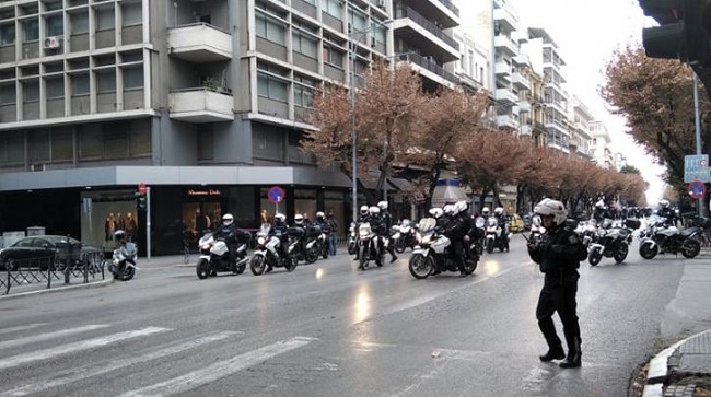 Θεσσαλονίκη: Mαχητική κινητοποίηση