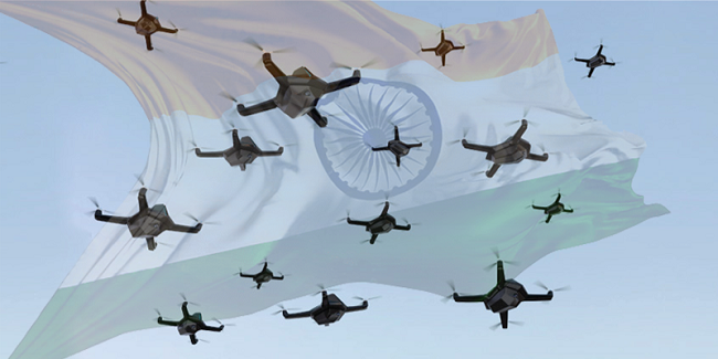 Ινδία χρησιμοποίησε επιχειρησιακά Swarm Drones
