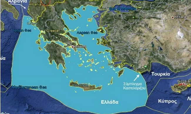Το διεθνές δίκαιο ισχύει μόνο για Ιόνιο