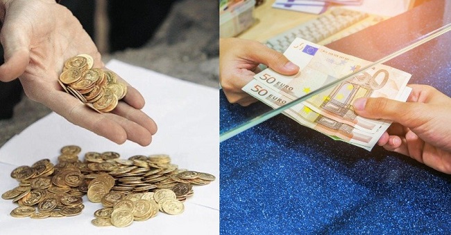χρυσές λίρες πούλησαν πέρσι οι Έλληνες