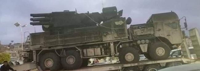 αντιαεροπορικό σύστημα Pantsir