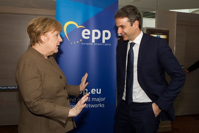 Κ.Μητσοτάκης ακολουθεί πιστά την Α.Μέρκελ!