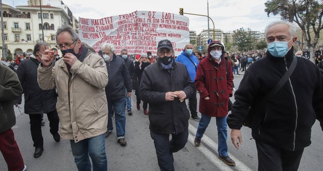 Aπάντηση στην εκκένωση της κατάληψης