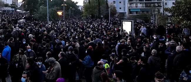 κατά αστυνομικής βίας και lockdown