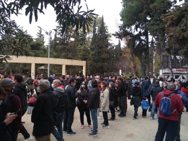 Μαζική διαδήλωση ενάντια στην καταστολή