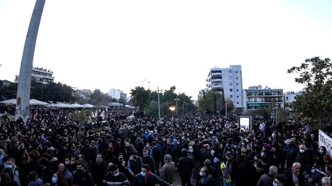 Είναι οι διαδηλώσεις που διασπείρουν