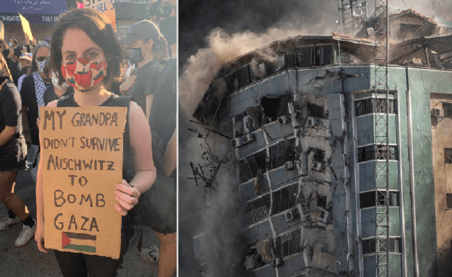 Ένα άστρο φάνηκε πάνω από τη Γάζα