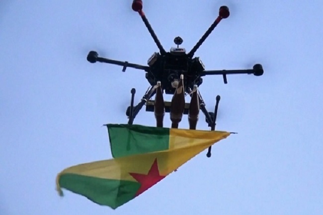 Οι Κούρδοι επιτέθηκαν με drones 