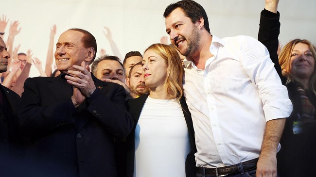 H ακροδεξιά «σαρώνει» στην Ιταλία