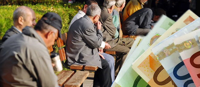 Οι μισοί σχεδόν συνταξιούχοι με σύνταξη
