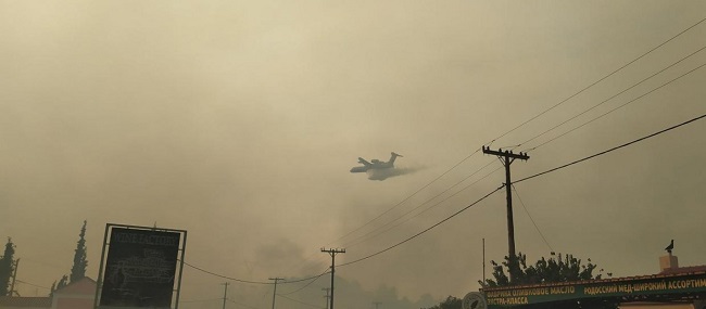 ύρινη κόλαση από Έβρο μέχρι Ρόδο