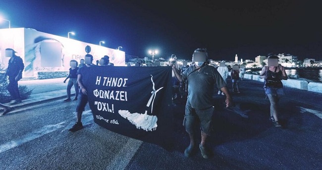 Τήνου κατά των ανεμογεννητριών