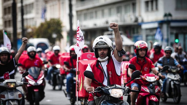 Χιλιάδες διανομείς στους δρόμους