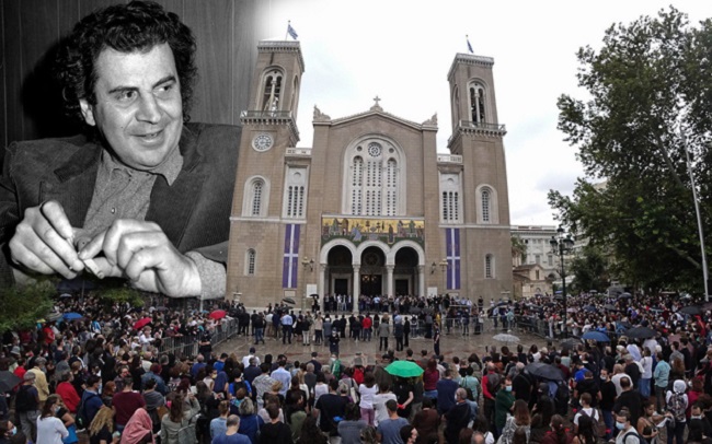 Μέγα πλήθος στον τελευταίο αποχαιρετισμό