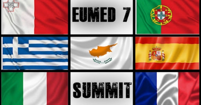 Σύνοδος EUMED Στην Αθήνα Macron,