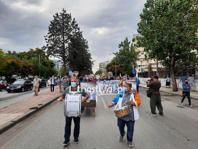 Μεγάλη πορεία υγειονομικών