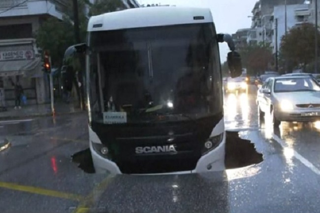 Εικόνες σοκ στη Θεσσαλονίκη