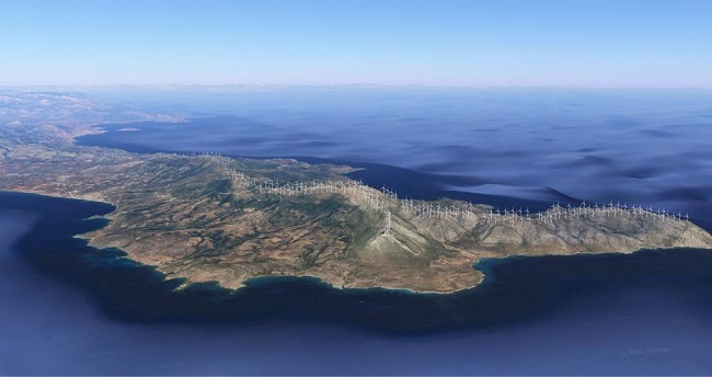 Υψώνουν τείχος ανεμογεννητριών