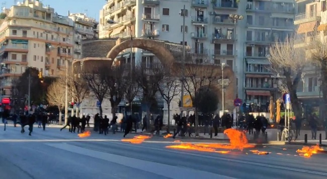 Επεισόδια στη Θεσσαλονίκη