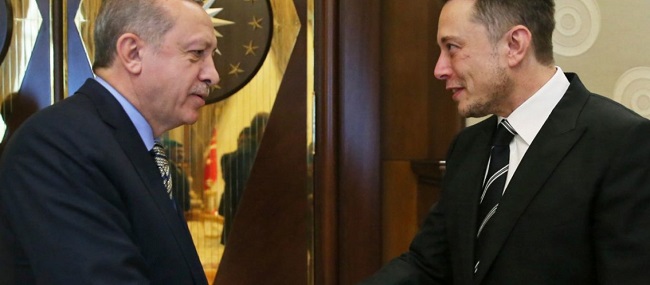 Συμφωνία Έλον Μασκ με Ερντογάν