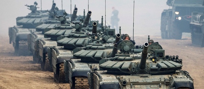 Ρωσικές τεθωρακισμένες Ταξιαρχίες κατέκλυσαν