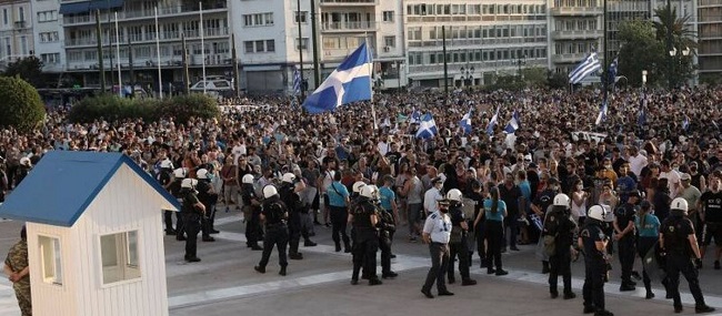 Μεγάλη συγκέντρωση κατά του υποχρεωτικού εμβολιασμού
