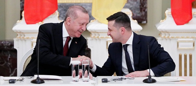 Β.Ζελένσκι αποθεώνει Τουρκία