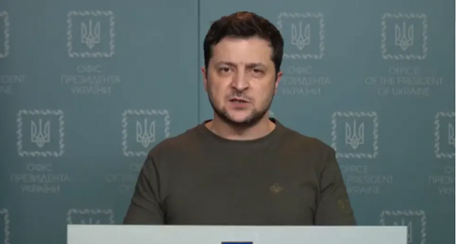 ομιλία Ζελ;eνσκι στην ελληνική Βουλή