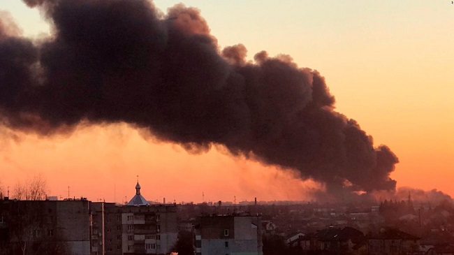 Mαζικά ρωσικά πλήγματα σε Χάρκοβο Λβιβ και Κίεβο