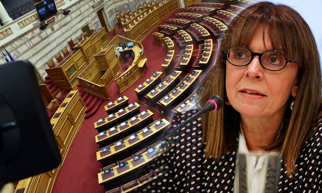 ΠτΔ Αικ.Σακελλαροπούλου μετά ομιλία Ζελένσκι στη Βουλή