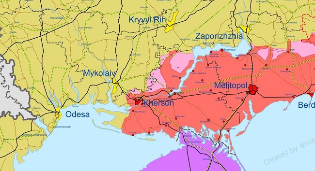 Ετοιμάζεται δημοψήφισμα στην Χερσώνα.