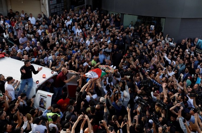 Δολοφονία Παλαιστίνιας δημοσιογράφου: