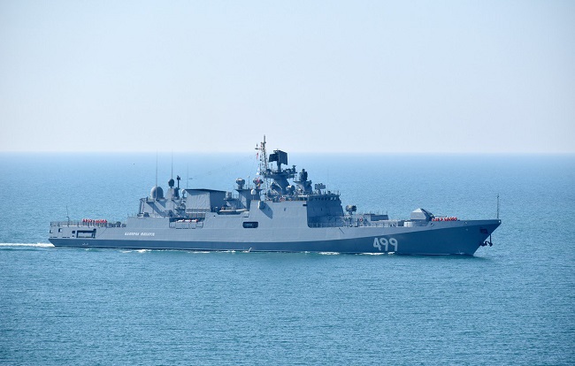 με την φρεγάτα “Admiral Makarov”