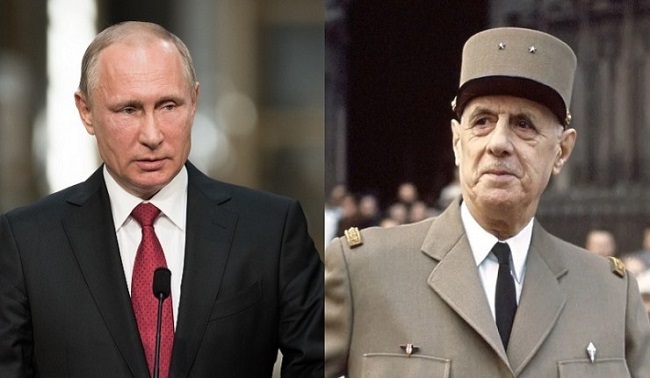 Από τον de-Gaulle στον Βλ.Πούτιν