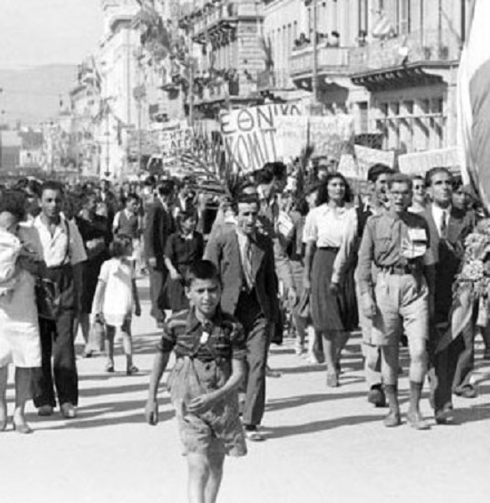 Ματοβαμένη διαδήλωση στην κατεχόμενη