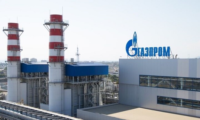 Η Gazprom ανακοίνωσε την