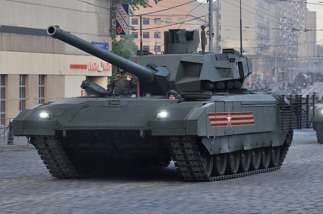 Το T-14 Armata εικονίζεται