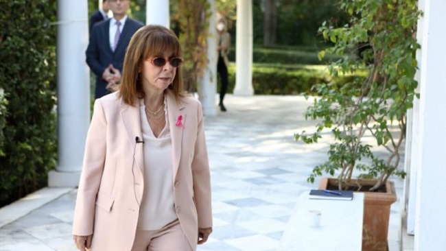 Και η Σακελλαροπούλου σπεύδει